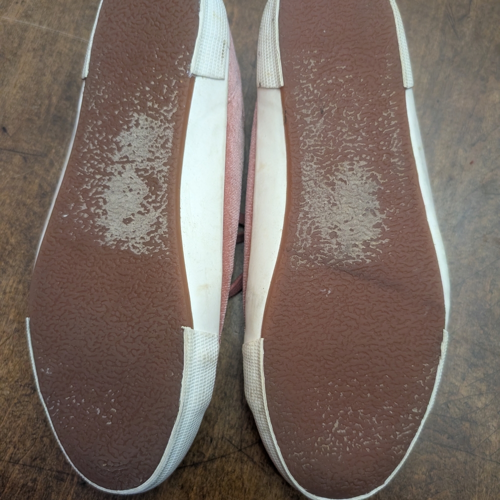 Old Navy Pink Velvet Sneakers - Picture 3 of 8